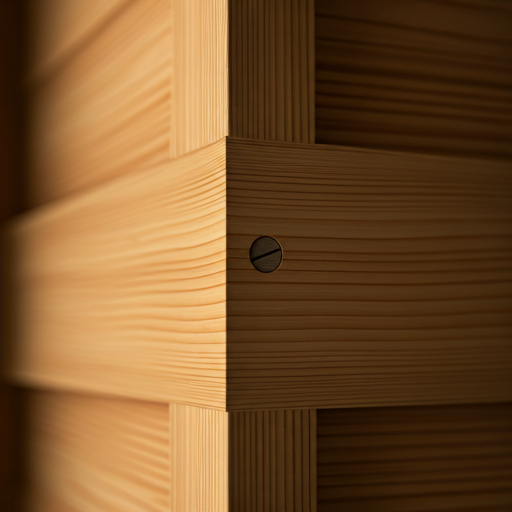 Hand-planed cedar beams showing traditional joinery craftsmanship